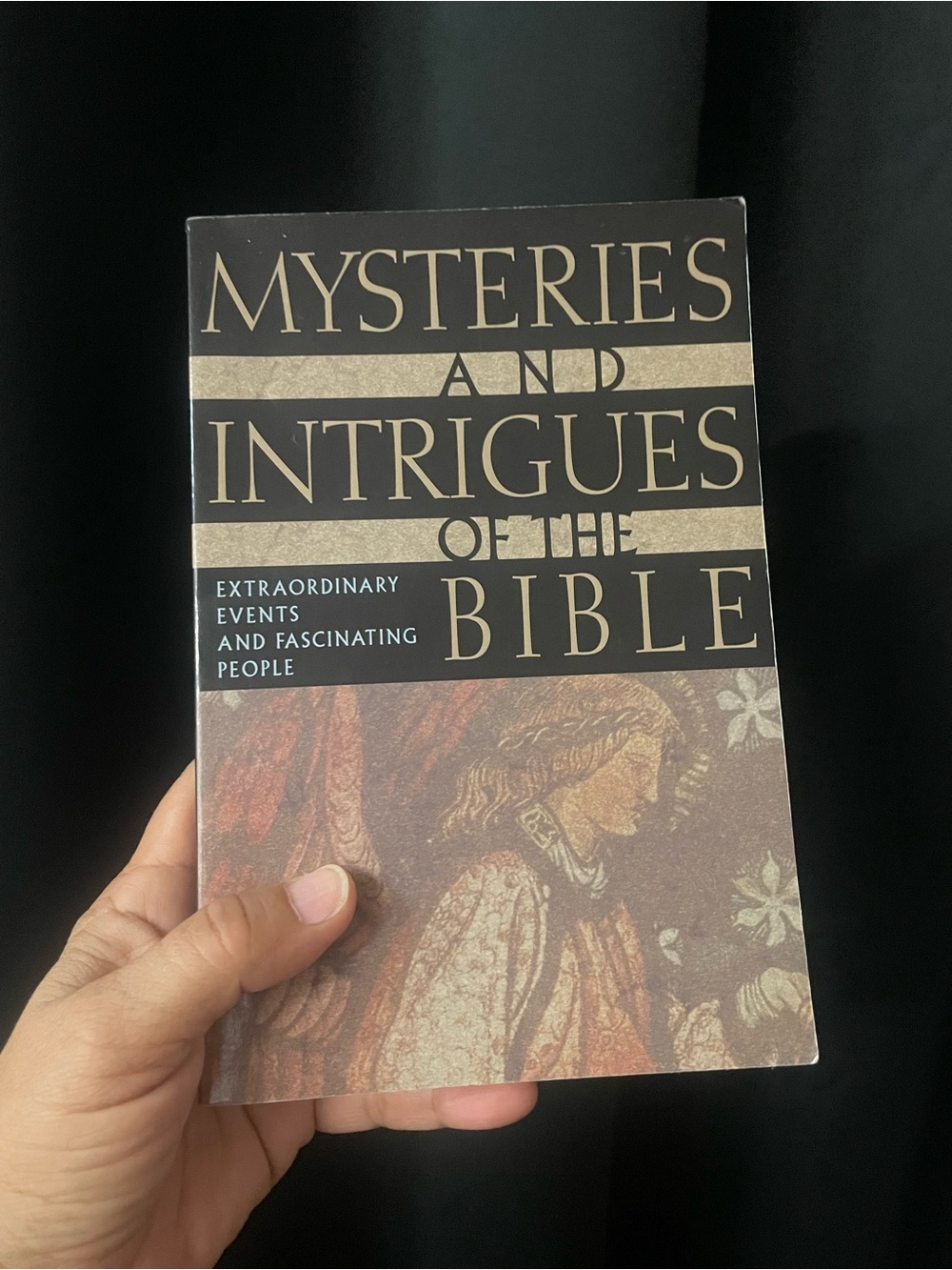 Mysteries and Intrigues of the Bible - Black and Gold Paperback used book